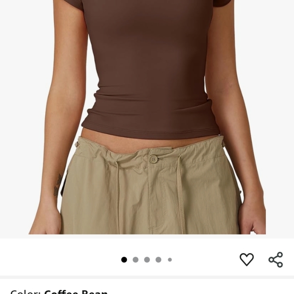 Brown Women's Top